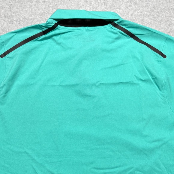 Nike Polo Shirt Mens XL Green Rory McIlroy Major Moment Performance Golf 639919 - Picture 4 of 11